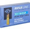 PPU 303 BRITISH FMJ 174GR 20/200