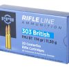 PPU 303 BRITISH FMJ 174GR 20/200