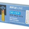 PPU 7.62X54R SP 150GR 20/200