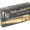 S&B 22-250 55GR SP 20/500