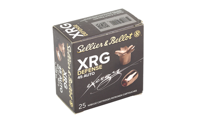 S&B 45ACP 165GR XRG 25/1000