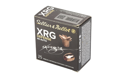 S&B 45ACP 165GR XRG 25/1000
