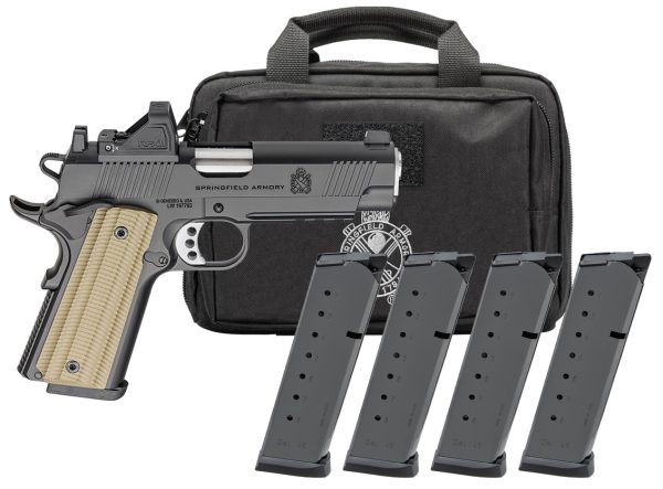 SPR 1911 OPERATOR AOS 45ACP 4.25 BLK 8RD PAC