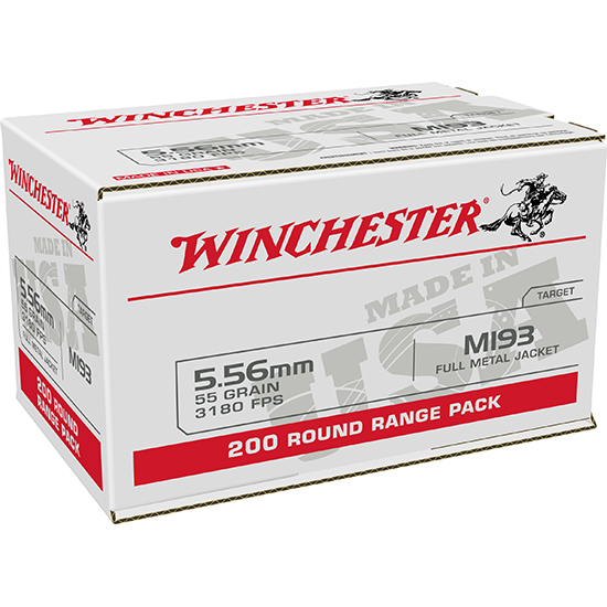 WIN LC 5.56MM M193 55GR FMJ 200/4 (384)