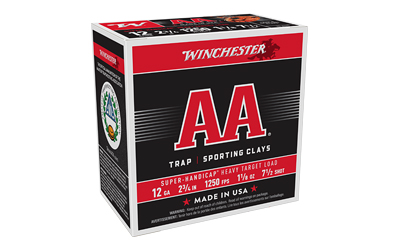 WIN AA SUPER HC 12GA 2.75" #7.5 25/