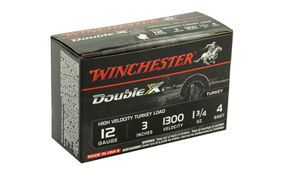 WIN DBL X HV TRKY 12GA 3" #4 10/100