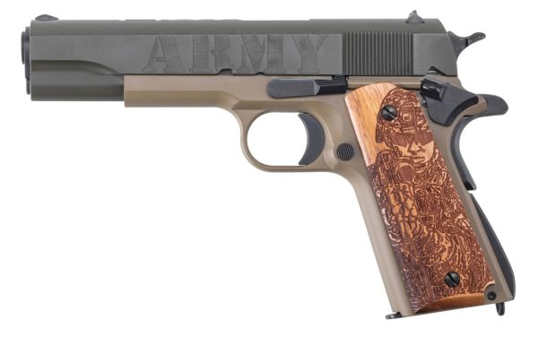 army1911e2d5.jpg AUTO-ORDNANCE - THOMPSON 1911A1 ARMY 250TH 45ACP 5" #