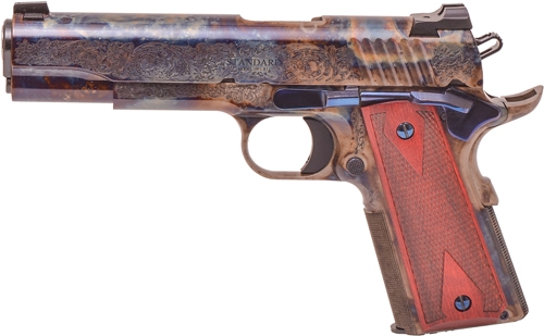 STAND MANU 1911 45 ACP CASE - COLORED #1 ENGRAVING
