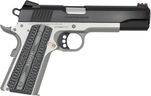 COLT COMPETITION 45ACP 5" 8RD - TWO TONE G10 GRIPS