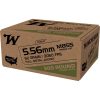 Winchester USA Lake City M855 Green Tip Rifle Ammunition 5.56X45 NATO 62 gr. FMJ 3060 fps 500/ct