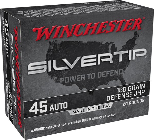 WIN 45AP 185GR SLVRTP HP 20RD