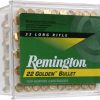 REMINGTON 22LR 40GR PLATED - LEAD-RN HIGH-VEL 100RD 50BX/CS