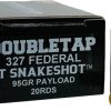DOUBLETAP 327 FED MAG SNAKE - SHOT 20RD 50BX/CS