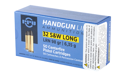 PPU 32 S&W LONG LRN 98GR 50/500