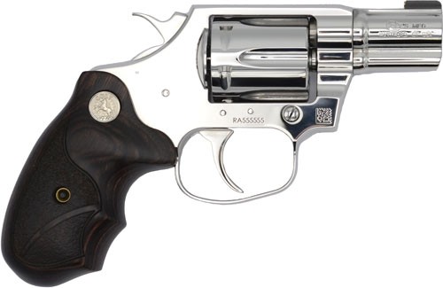 COLT COBRA 38SPL+P FS 2.1" 6RD - BRIGHT STAINLESS WOOD GRIPS