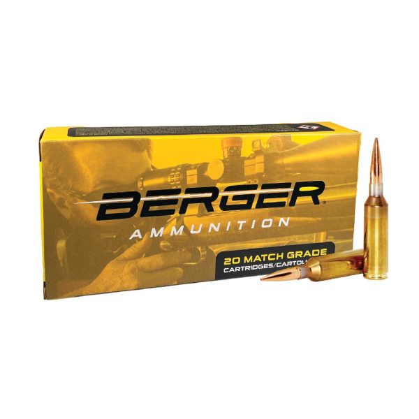 https3A2F2Fmedia.chattanoogashooting.com2Fimages2Fproduct2FBB500302FBB50030.jpg Berger Hybrid Target Rifle Ammunition 6.5 PRC 153.5gr OTM 2930 fps 20/ct
